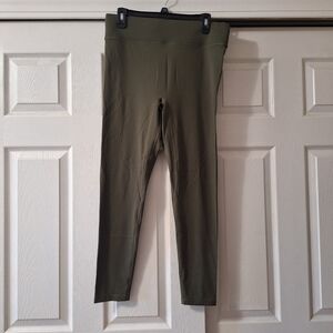 NWOT All Access NYC Olive Green Leggins Size XL